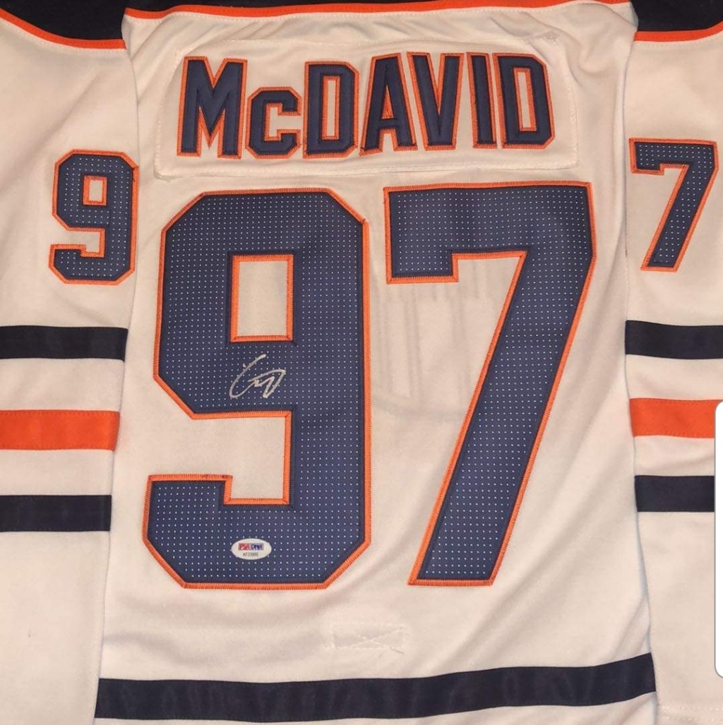 Signed Mcdavid Jersey